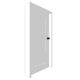 Elegant Door - White