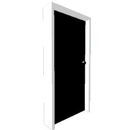 Elegant Door - Black