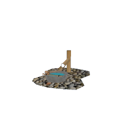 Japanese bamboo fountain small
