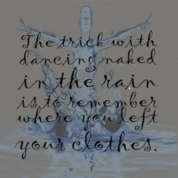 Dance in the Rain Wall Cutout