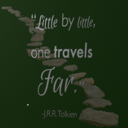 JRR Tolkien Quote Wall Cutout