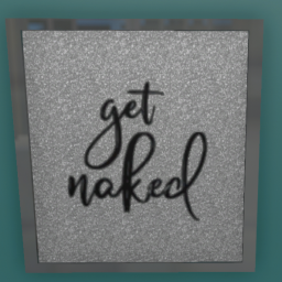 Get Naked Framed