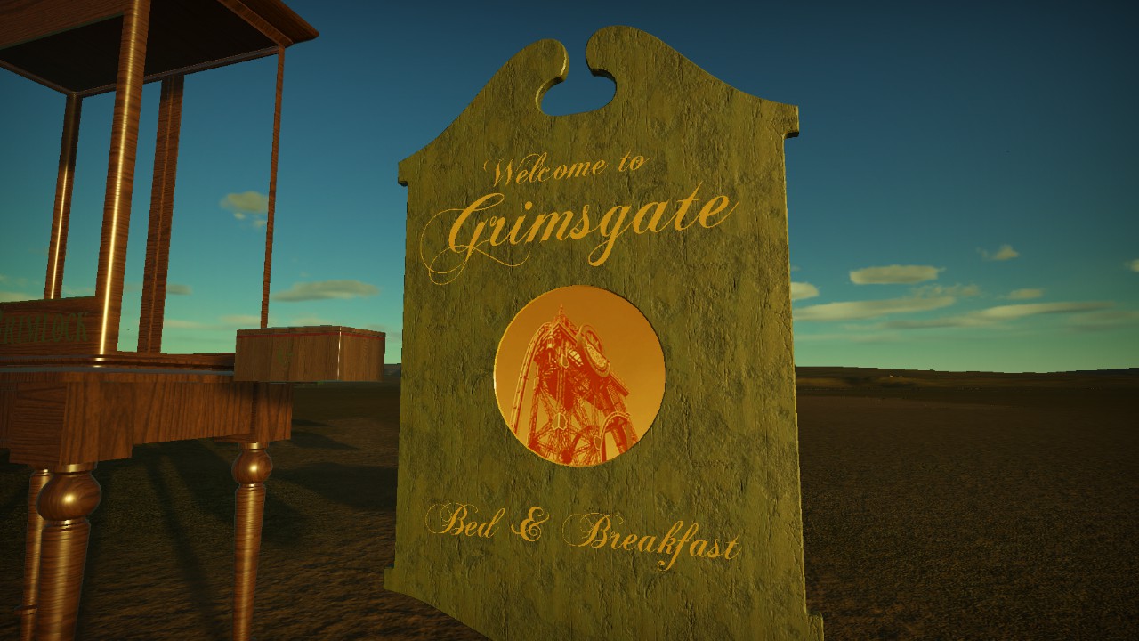 (SP) Grimgate B&B Sign