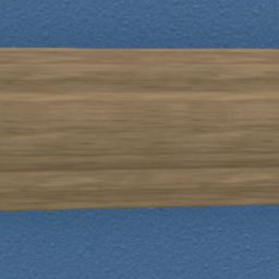 Raw Wood Chair Rail Movable