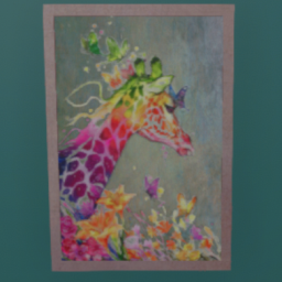 Giraffe Watercolor