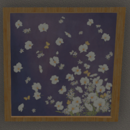 Flowers In the Wind Painting