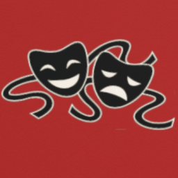 Theatre Masks Cutout