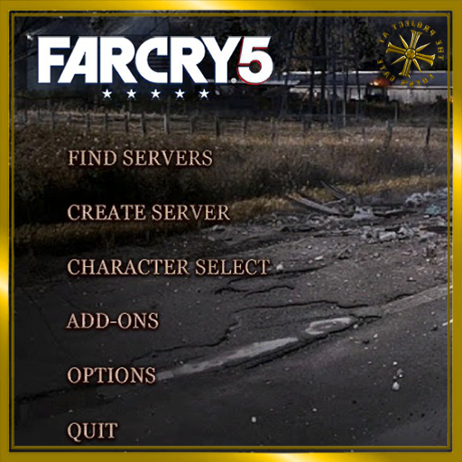 Far Cry 5 Title Logo [ Reskin ]