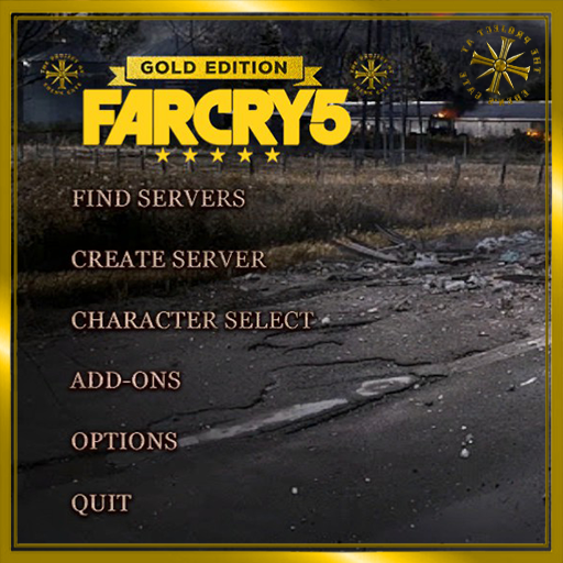 Far Cry 5 Gold Edition Title Logo [ Reskin ]