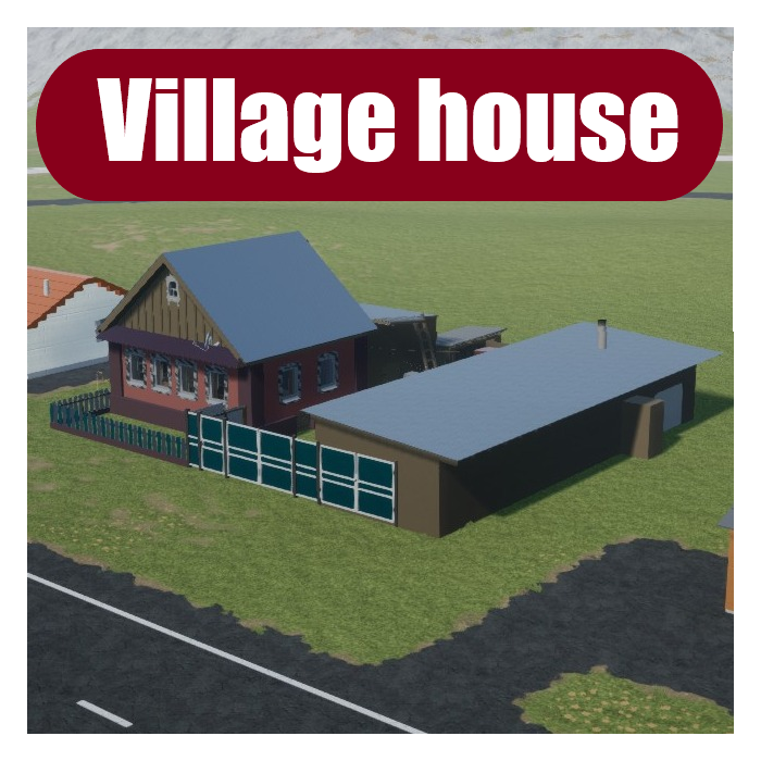 Village house / Деревенский дом
