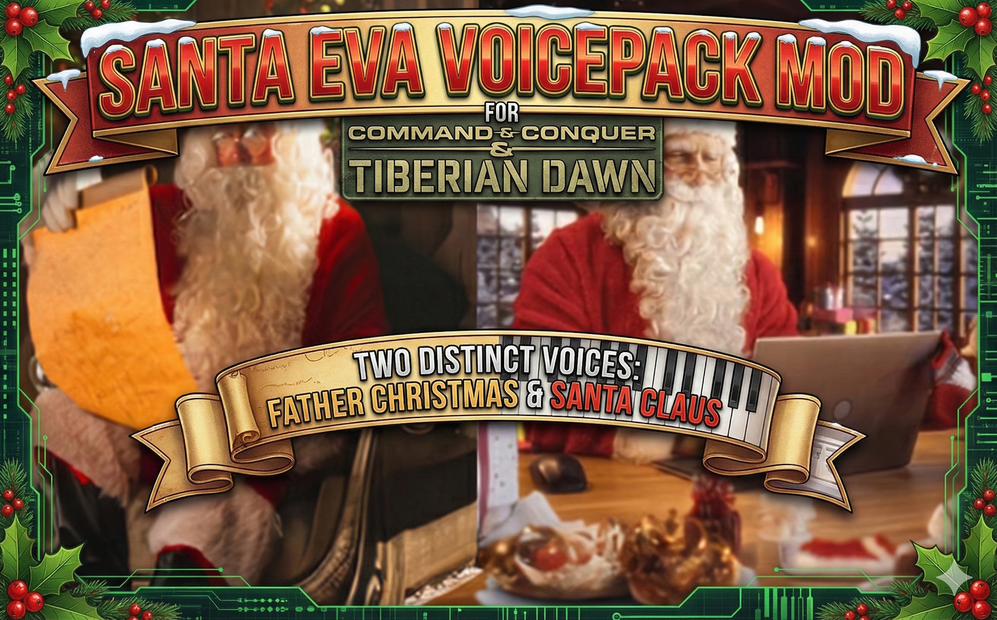 Santa as EVA Voicepack Mod for Tiberian Dawn