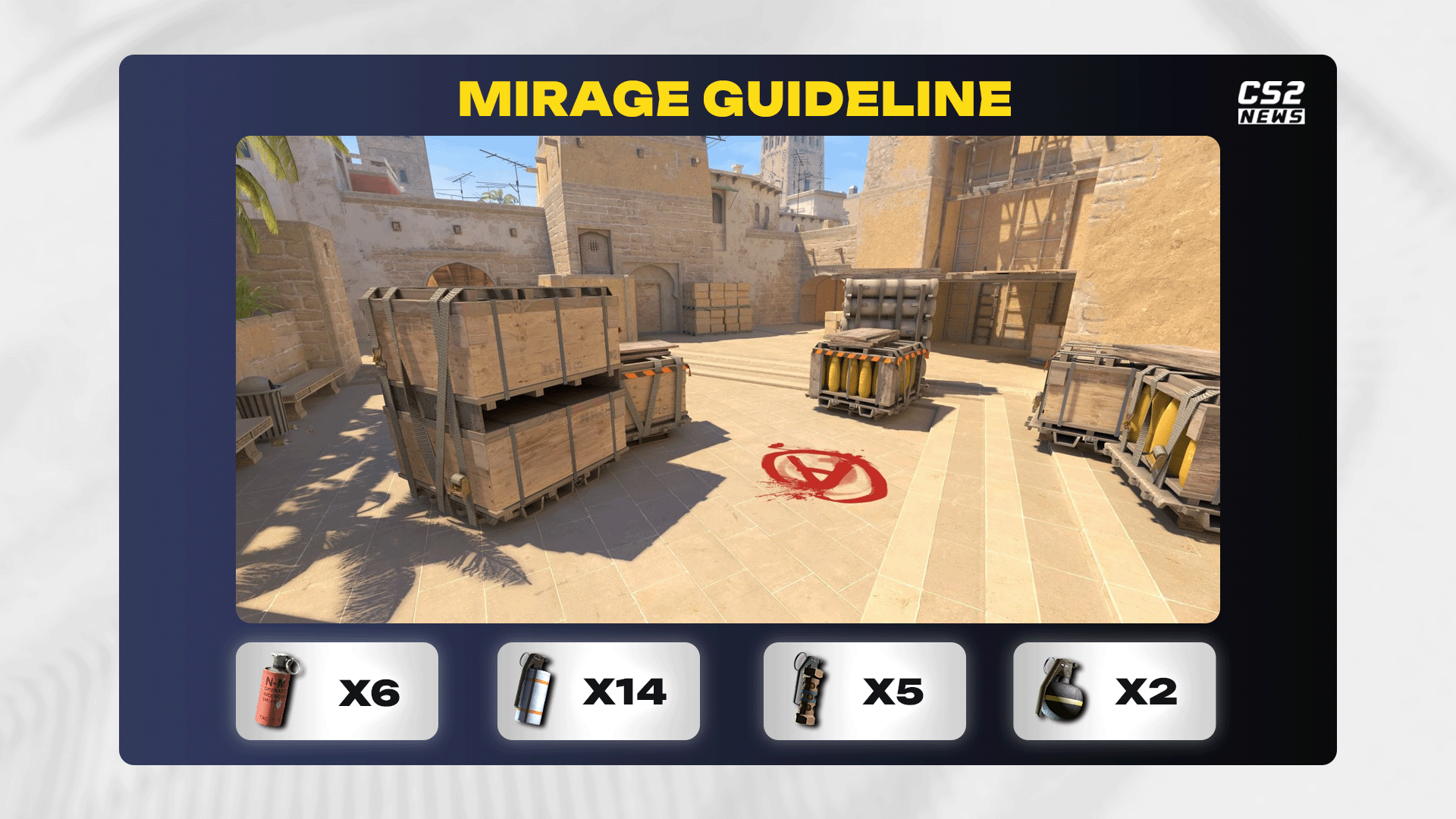 CS2NEWS Mirage (Guide-line) – Counter-Strike 2 Mod