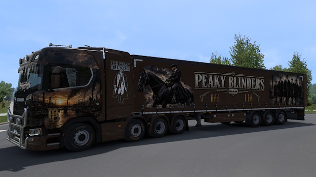 Scania S Peaky Blinders