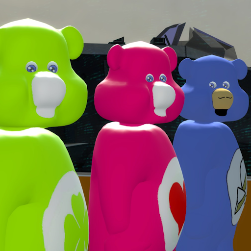 bisounours party adventure carebears (citizens, refugees, rebels, medics)