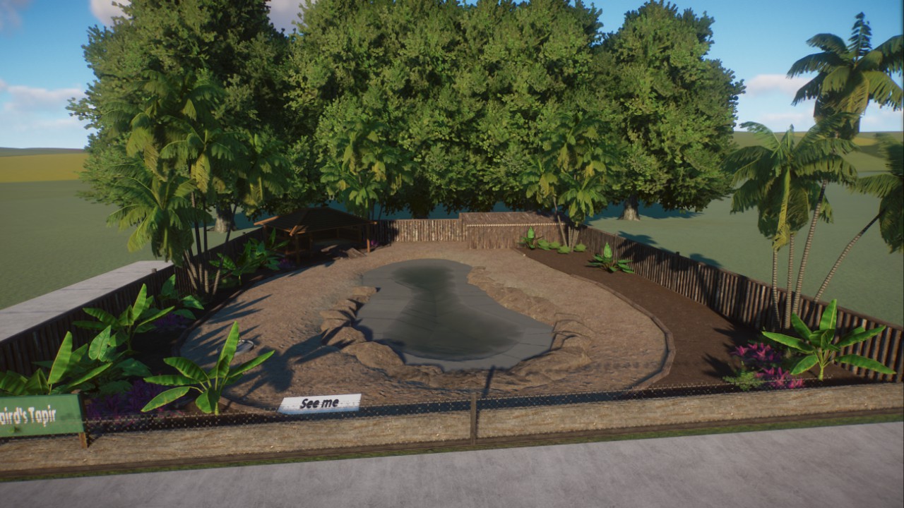 Starter Baird's Tapir Habitat by PlasticSwans