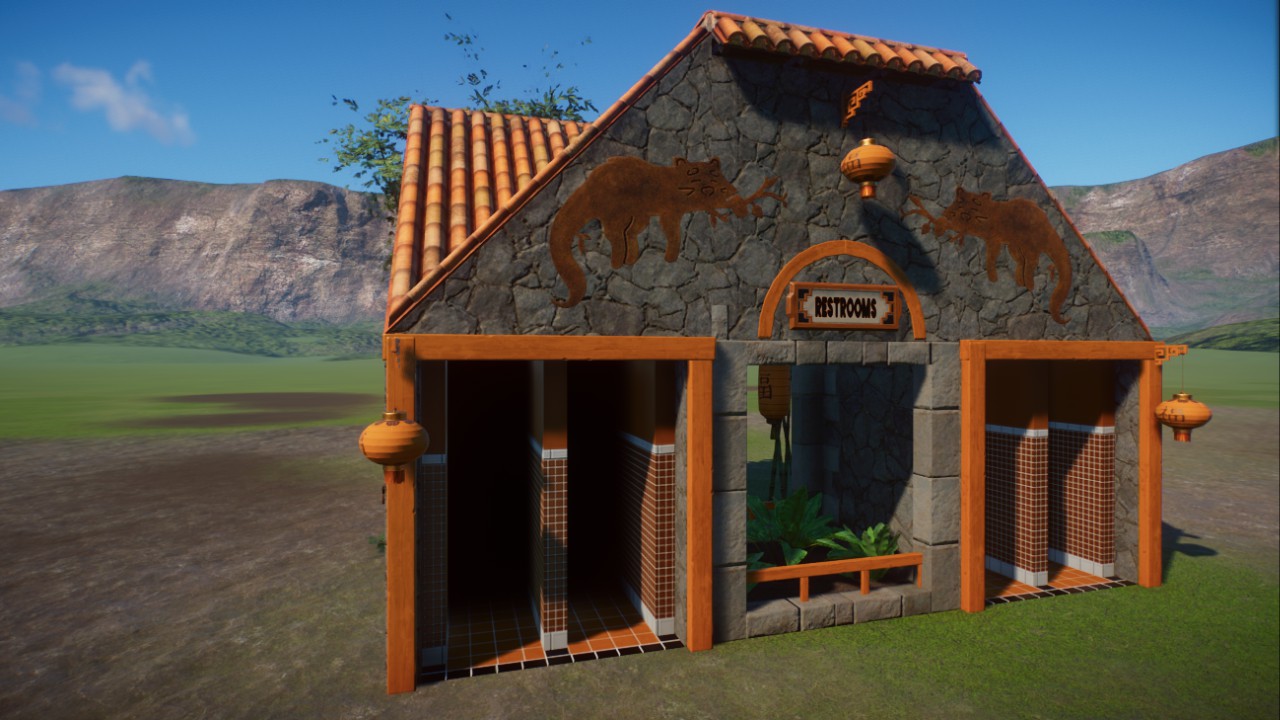 Southeast Aisa Large Bathroom
