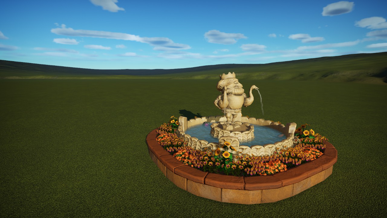 Planted fountain Grampers62
