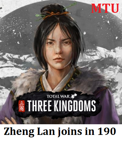 Zheng Lan joins player's faction in 190