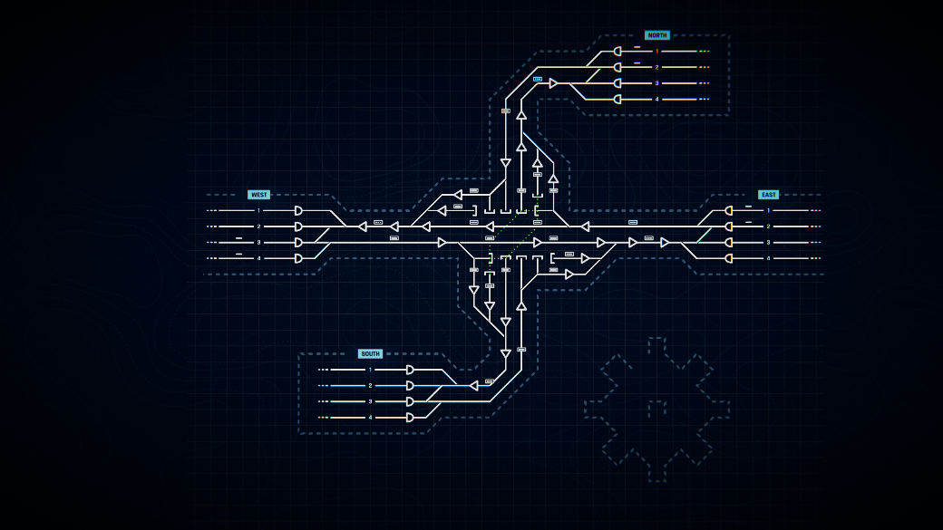 4-way junction