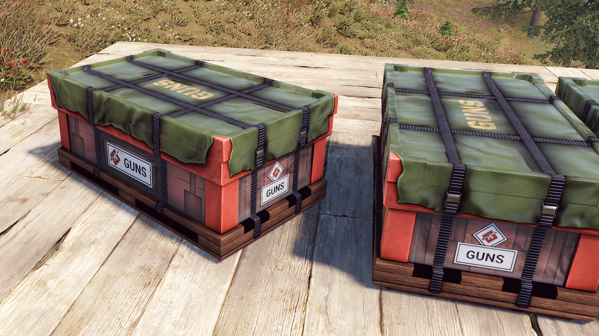 Guns Supply Container