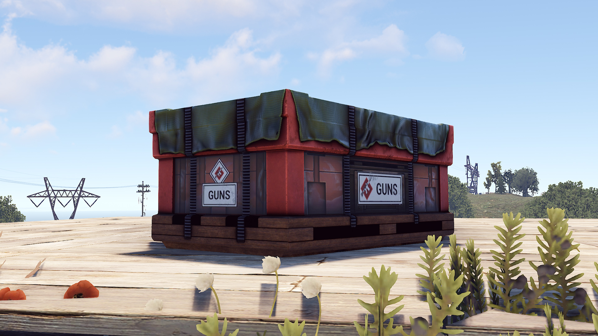 Guns Supply Container