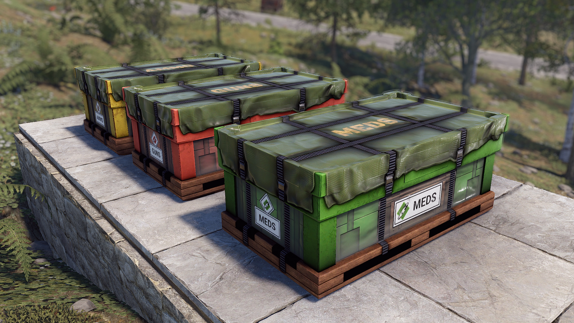 Meds Supply Container