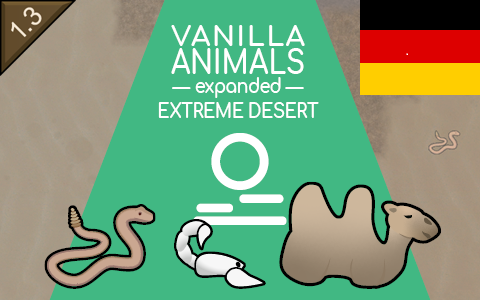 Vanilla Animals Expanded — Extreme Desert - DE