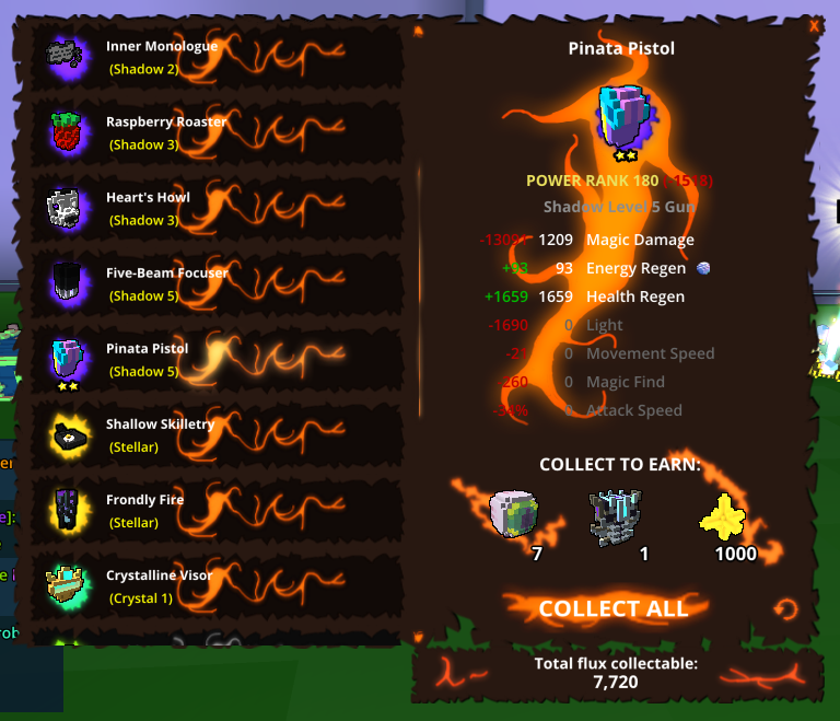 Lava UI Loot Collector