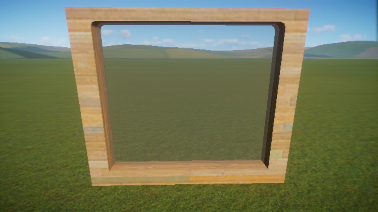 Ventana de madera