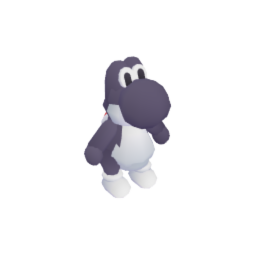 Yoshi Grey Plush
