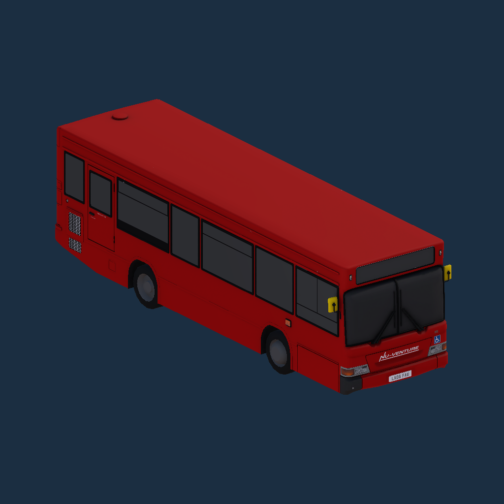 Dennis Dart MPD 8.8m Nu-Venture Red