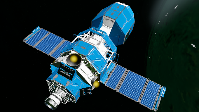 Space Pod w/ Service Module Alt