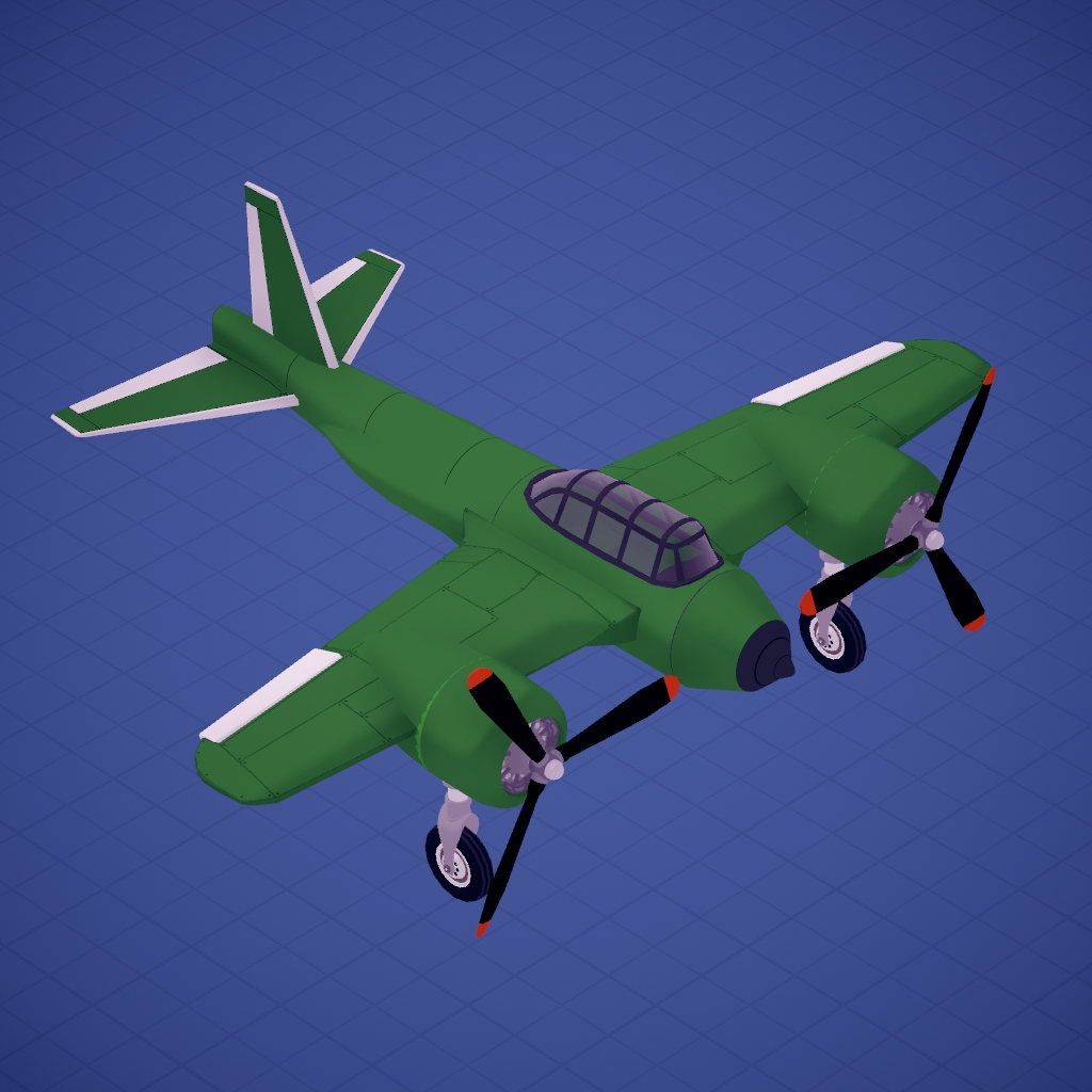 Twin-Prop Fighter