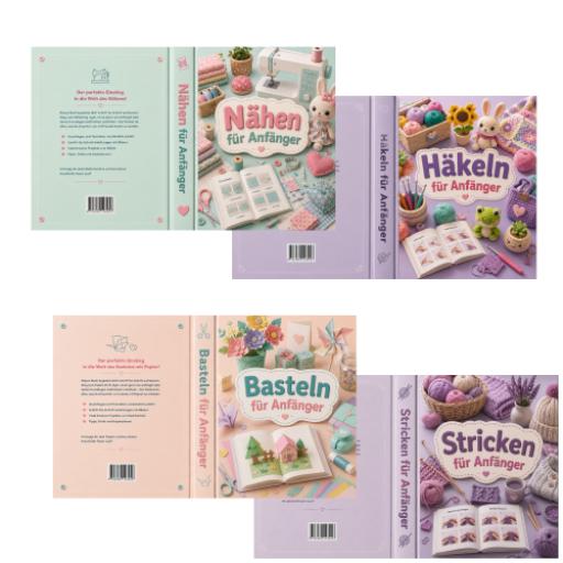 4 Bastelbücher