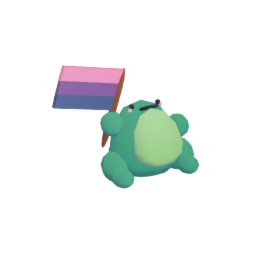 HAPPY PRIDE MONTH!!4 u  bi frog