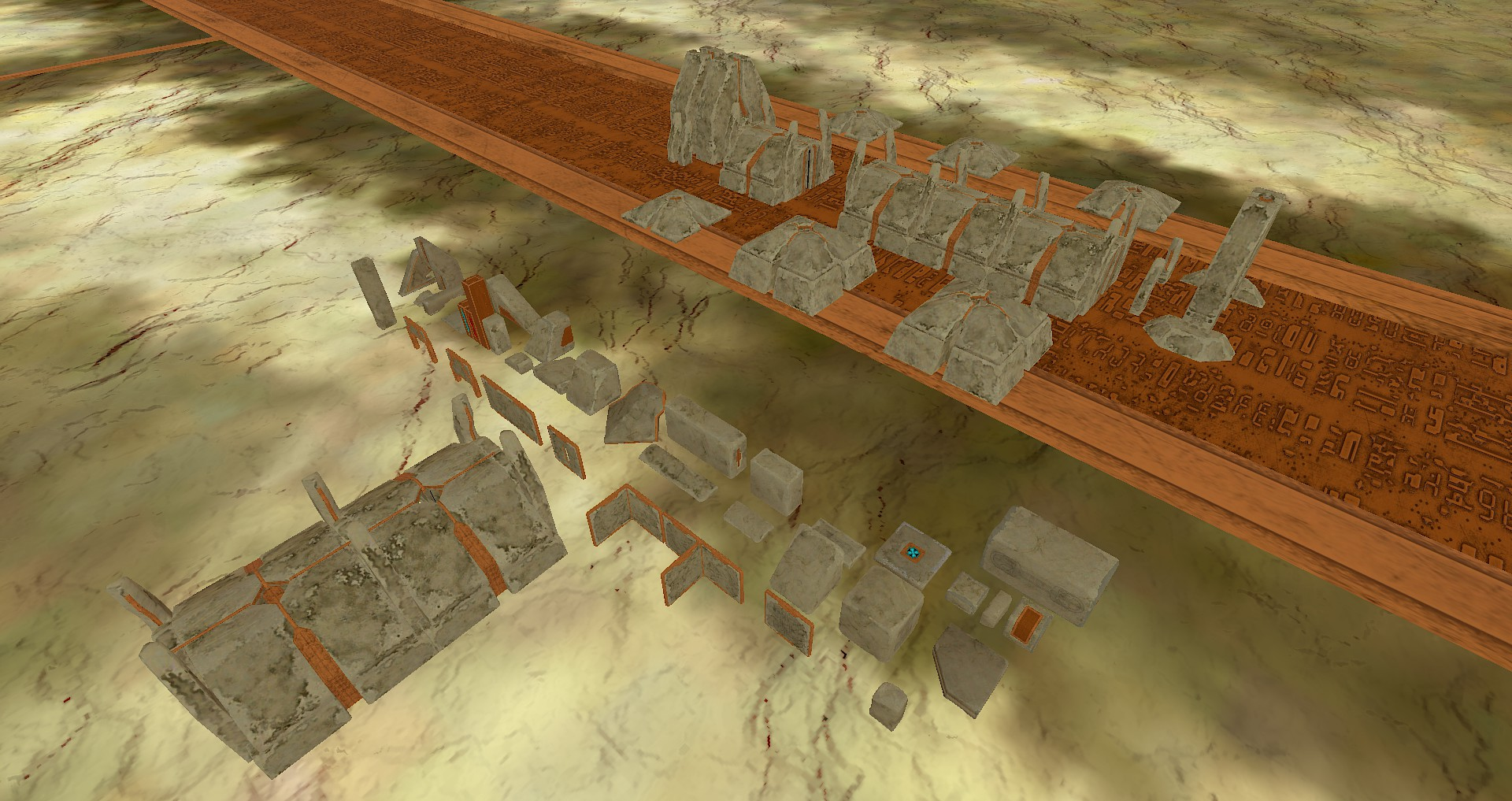 Halo 3 - Sandbox and Sandtrap Terrain
