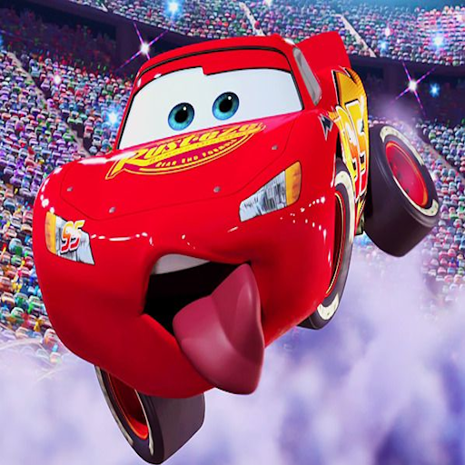 Lighting Mcqueen Humanoid Over barney