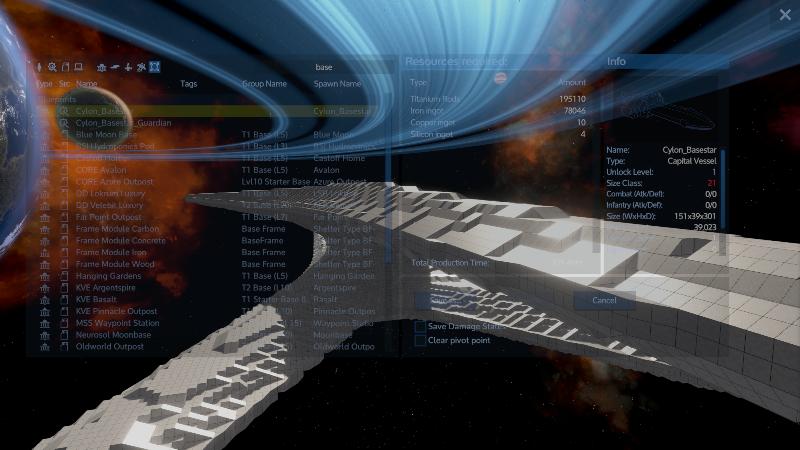 BSG Battle Star Galactica Cylon Basestar