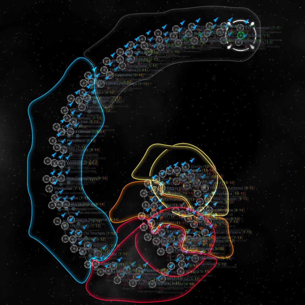 Decro Full's galaxy maps