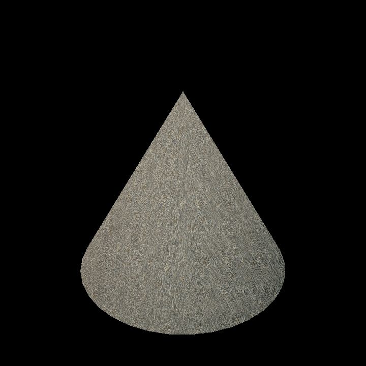 Thatched roof cone