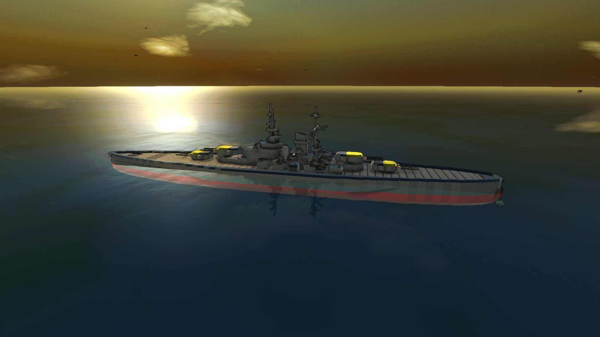 The mighty Bismarck - A Battleship of the modern age based on the german warship Bismarck