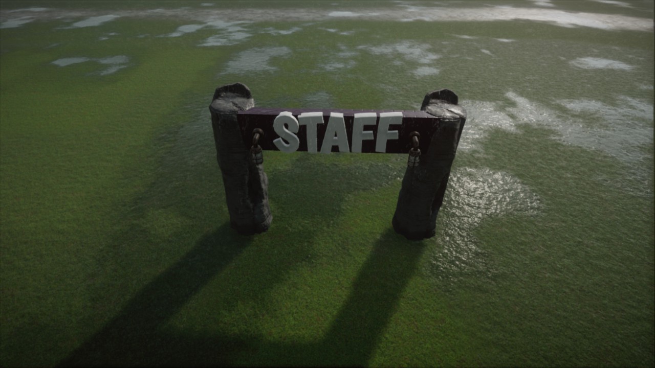 Staff Only - Aqua 1