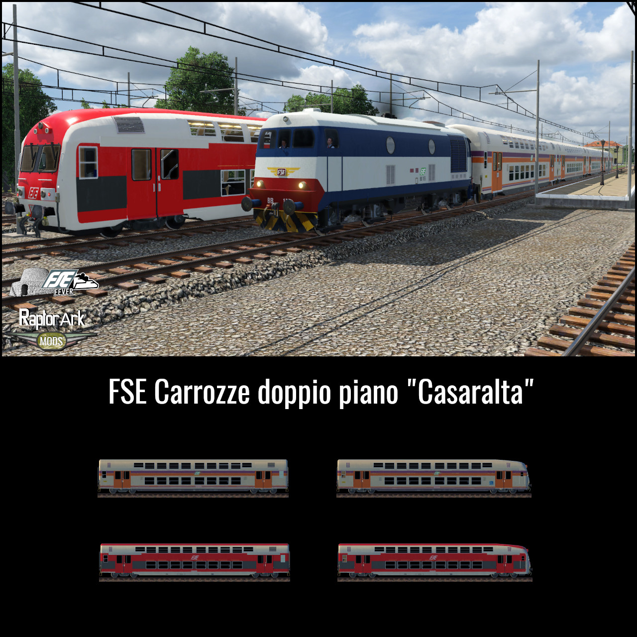 FSE Carrozze doppio piano 'Casaralta'