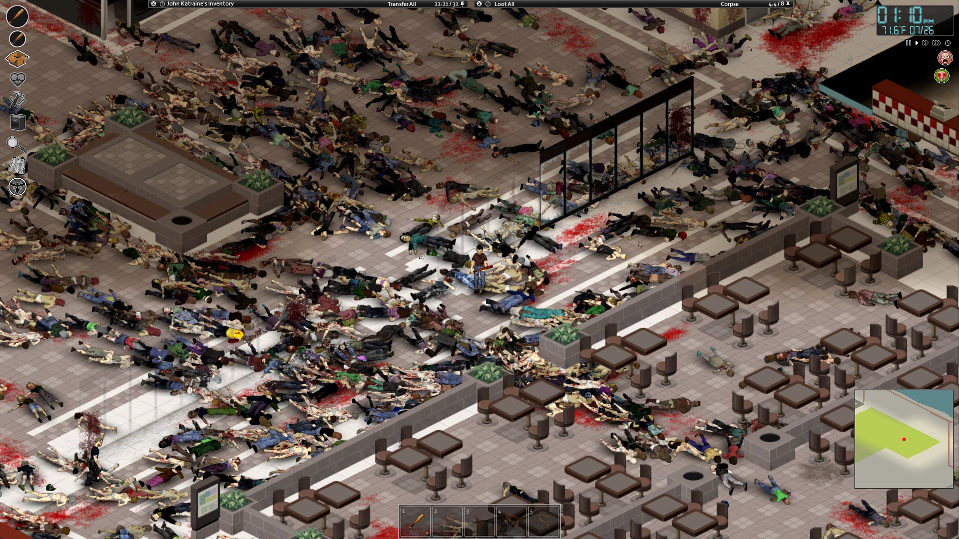 Геймплей Project Zomboid