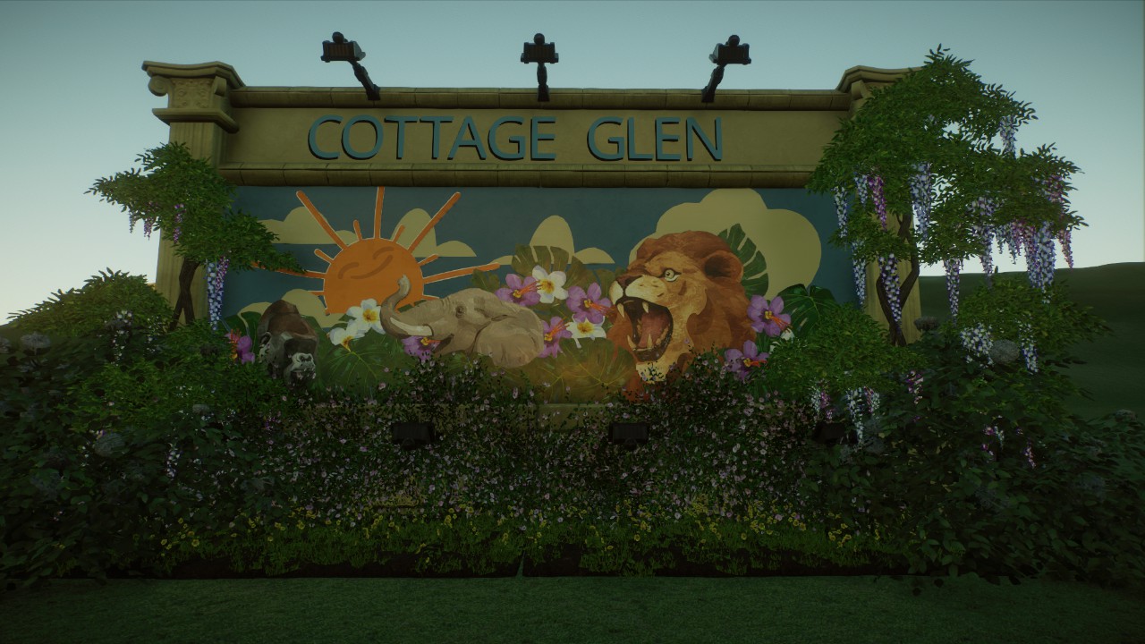 Cottage Glen Tableau