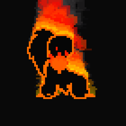(Asgore) FLAMING BRAVERY