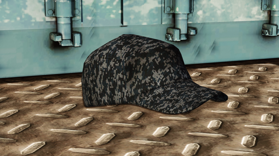 Navy Camo Cap
