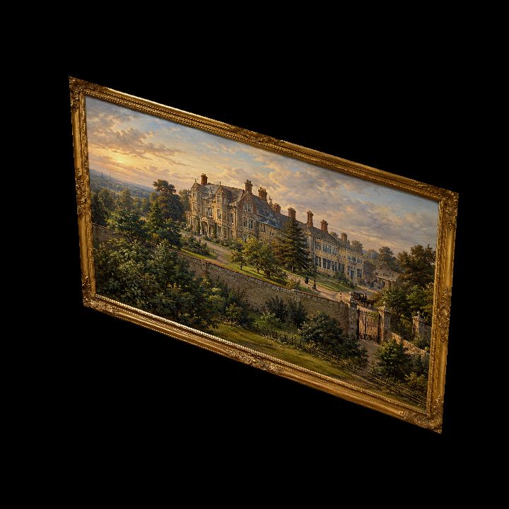Painting, Seward's Private Asylum {2D}