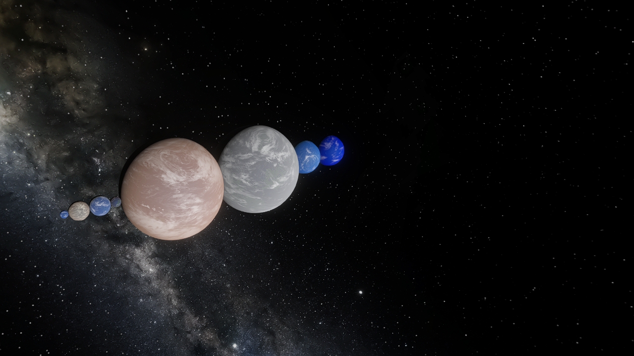Terraformed Solar System