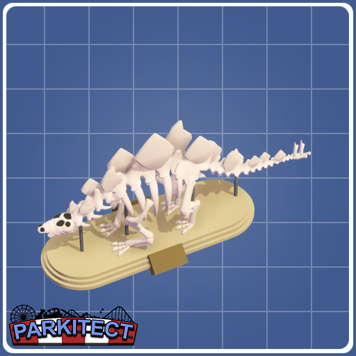 Stegosaurus Skeleton Display